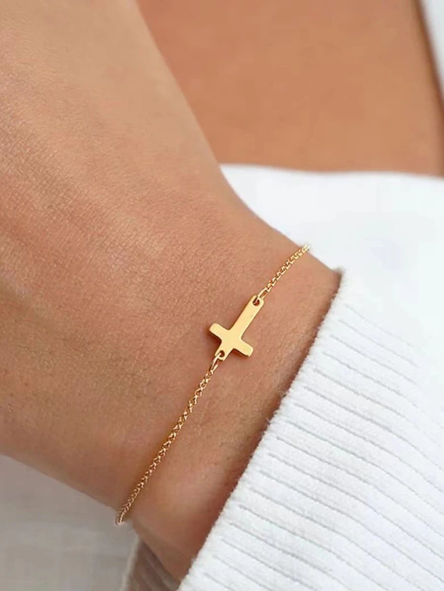 Cross Decor Bracelet | SHEIN