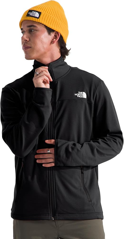 THE NORTH FACE Men's Cedar Trail Grid Fleece Full Zip Jacket | Amazon (US)
