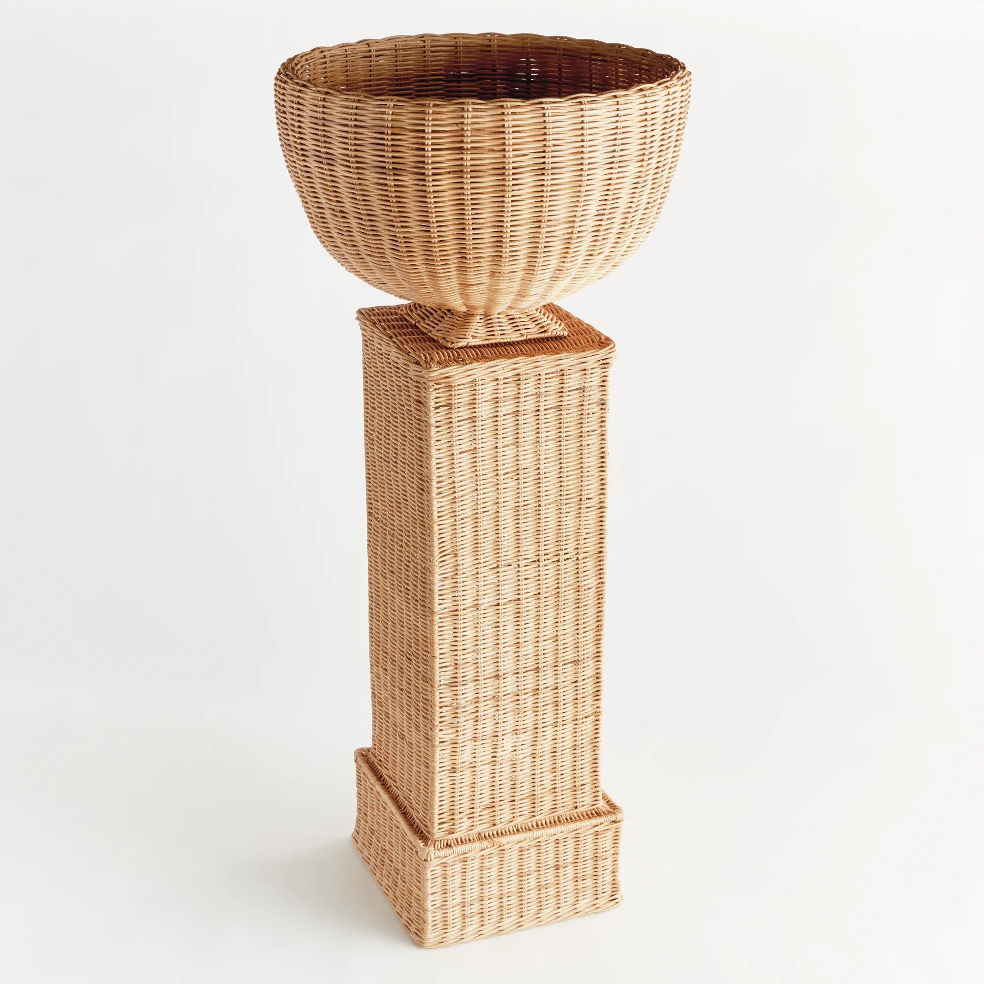 Arshia Woven Rattan Plant Stand | Wayfair North America