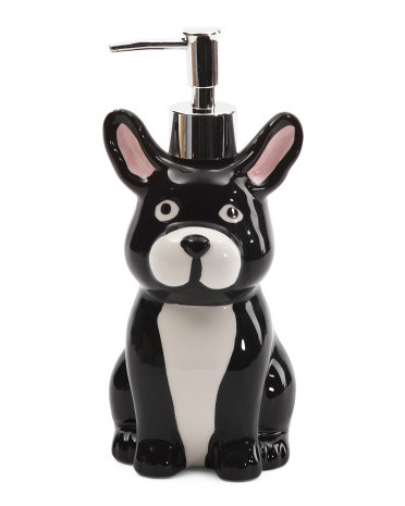 8.5in Pug Soap Pump Bottle | Marshalls