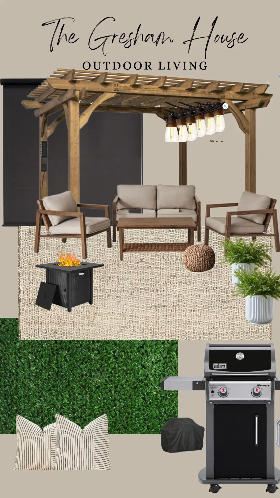 Gearing up for summer on the patio and I am excited about a few new additions! Pt. 1 🤍

#walmarthome #patio #walmart #backyard #pergola #rugsusa