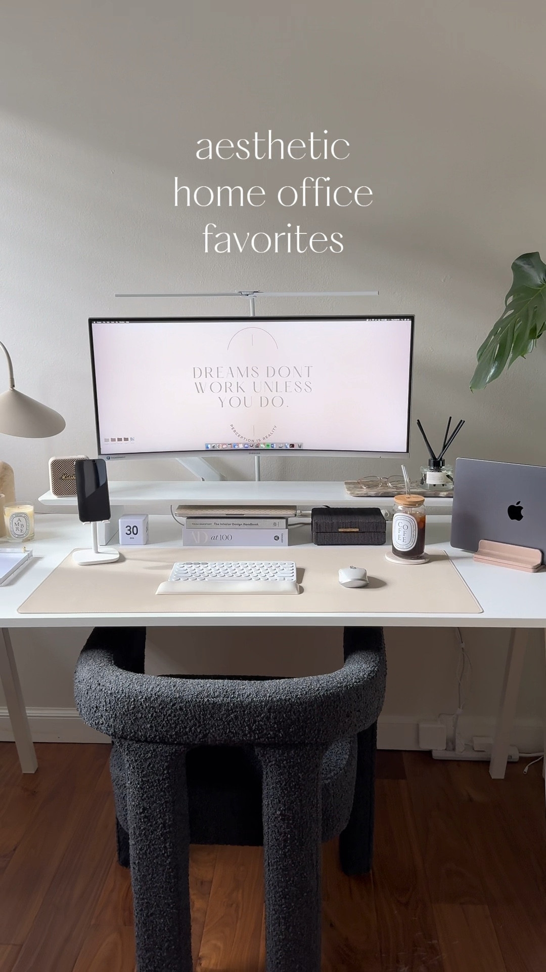 Favorite aesthetic home office finds! 

#LTKHome #LTKFindsUnder50 #LTKVideo