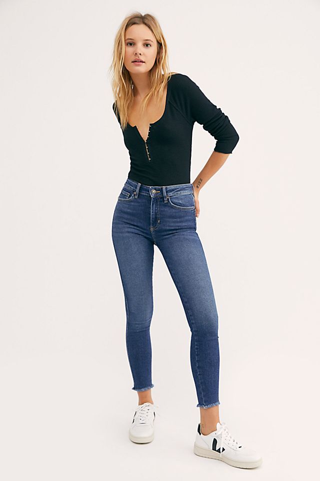 Raw High-Rise Jegging | Free People (Global - UK&FR Excluded)