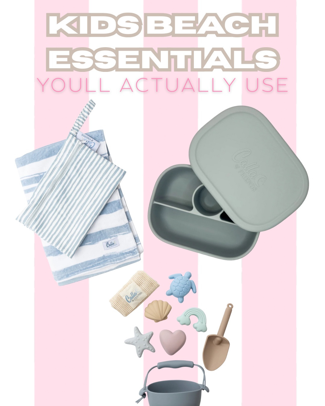 POV: You finally found beach gear that’s actually cute and kid-proof. 👏
@callaandfriends just saved my summer with the ultimate combo of safety, style, and stress-free practicality.
✔️ Non-toxic + durable
✔️ Easy to clean
✔️ Aesthetic enough for the “that mom” vibe
The Kenzie Towel Set even comes with a matching wet bag and an organic cotton storage bag for easy cleanup—because I’m done pretending a grocery sack works.

Tap to shop and bring the beach-day peace we all deserve 🌊👒
#CallaAndFriends #MomHack #BeachDayEssentials #KenzieTowelSet

#LTKTravel #LTKSaleAlert #LTKSeasonal
