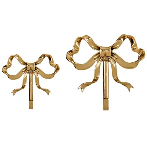 Home Decorative Hook Bow-Knot Brass Hook Wall Hooks for Hanging Hook for Coat Hat Towel Multi-Pur... | Amazon (US)