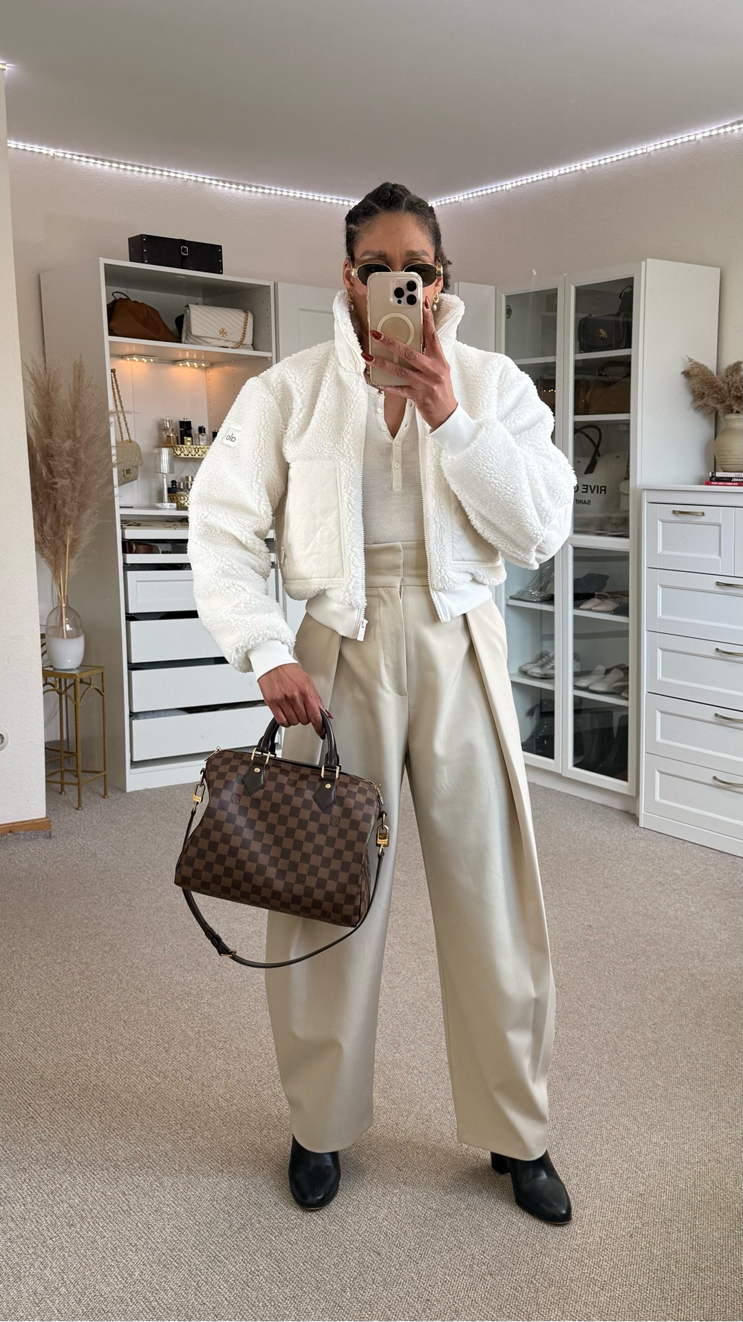 Styling the viral barrel trousers everyone is obsessed with.
This silhouette is all about balance—structured, flattering, and effortlessly chic. I paired mine with a fitted top to define the waist and a cropped jacket to keep the look polished but still easy to wear.

#LTKvideo #LTKStyle #LTKstyletip 

 

#LTKgrwm #LTKootd #LTKOver40