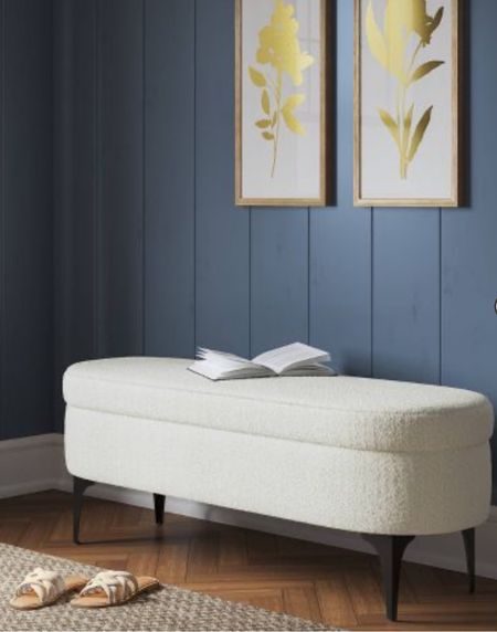 New chic upholstered bench, bedroom decor, home decor, Target style 

#LTKHome #LTKSeasonal #LTKStyleTip