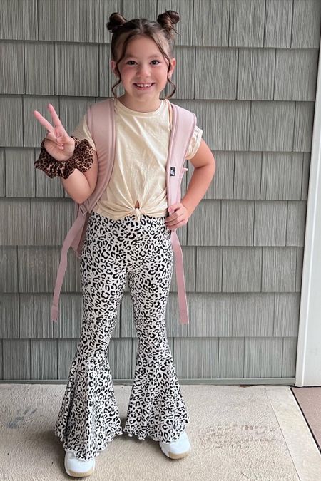 My girl was all ready for her first day of school. 💕

The cutest fall outfit! The leopard bell bottoms are the just adorable and so trendy! And these Nike slip on sneakers are the most comfortable and such a time saver for the busy mornings! They are a best seller. 

#LTKSeasonal #LTKstyletip #LTKkids