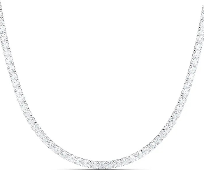 HauteCarat Lab Created Diamond Tennis Necklace | Nordstrom | Nordstrom