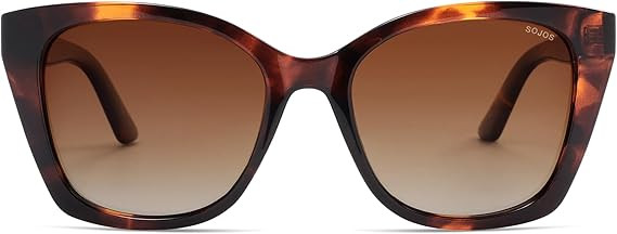 SOJOS Vintage Oversized Cateye Sunglasses Womens UV400 Large Designer Shades Lentes De Sol Para M... | Amazon (US)