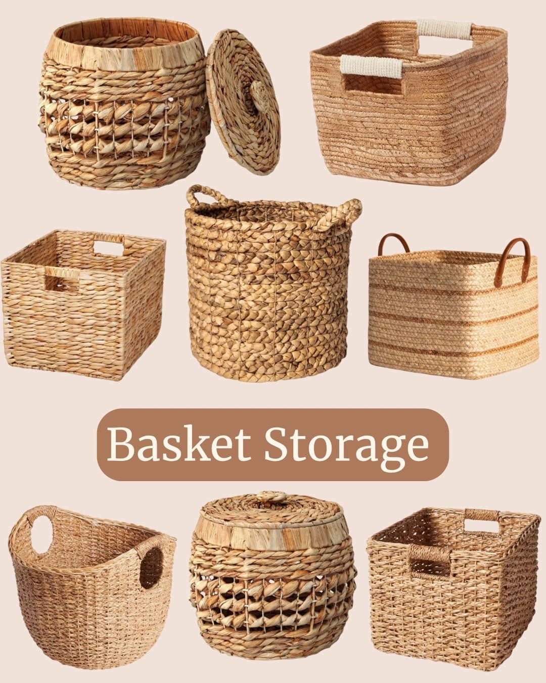 Basket Storage Home Organization | Seagrass Baskets | Basket Decor | Natural Home Decor | Target Finds | Round Basket Storage | Home Organizing | Organization Ideas | Organized Home

#LTKFindsUnder50 #LTKHome