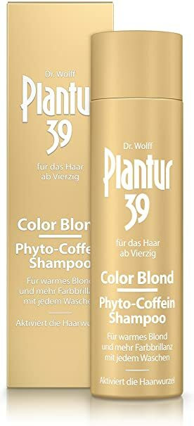 Plantur 39 Shampoo 250 ml Color Blond Hair Phyto-Caffeine against hair loss | eBay US
