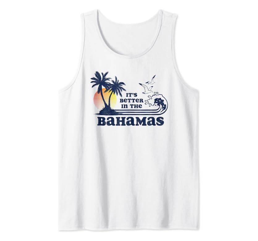 It's Better in the Bahamas Vintage 80s 70s Tank Top | Amazon (US)