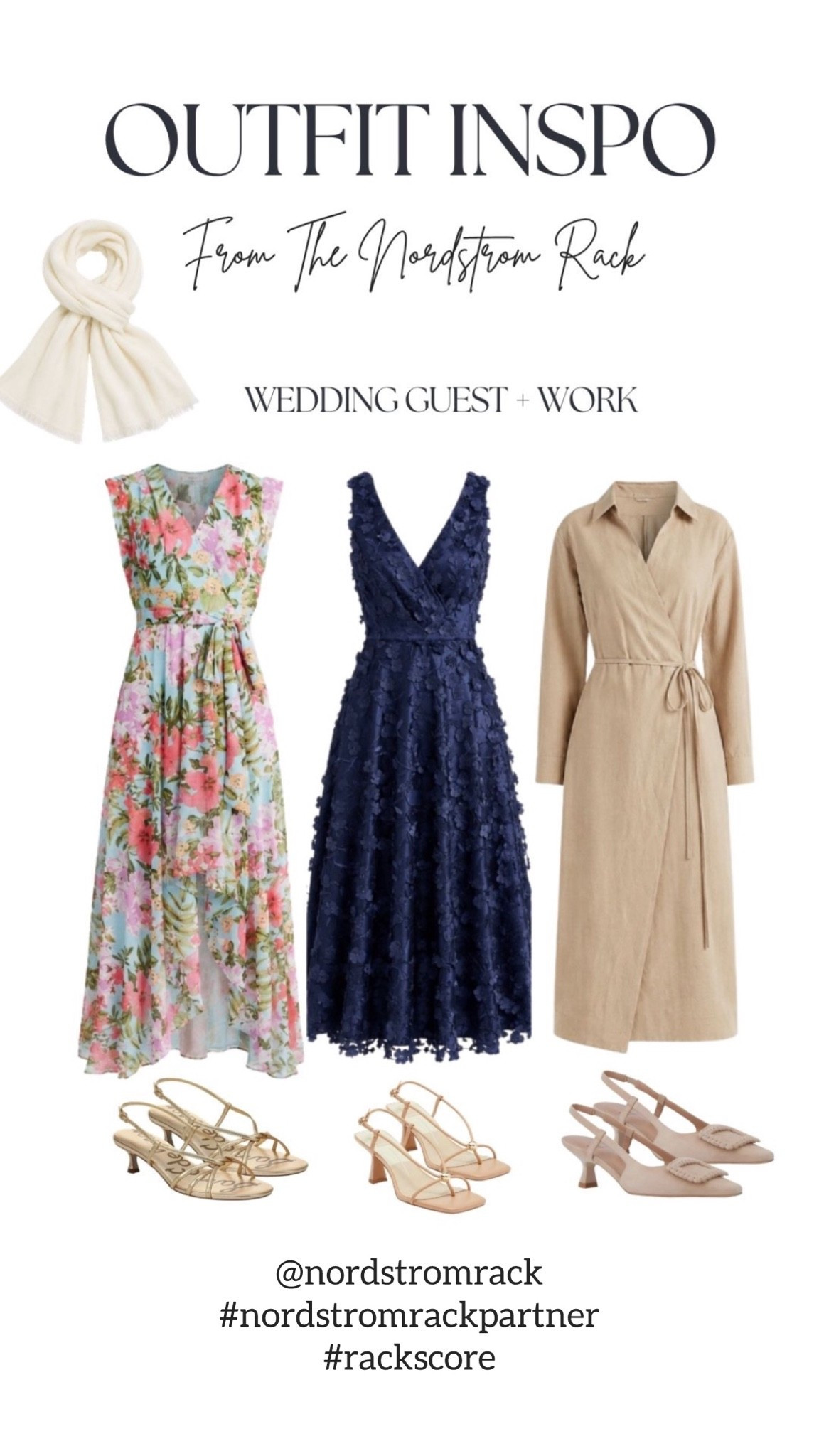 I love shopping at Nordstrom Rack, and recently I found some pretty spring dresses for weddings, graduation & work: shoes and a shawl to match. 

@nordstromrack
#nordstromrackpartner
#rackscore