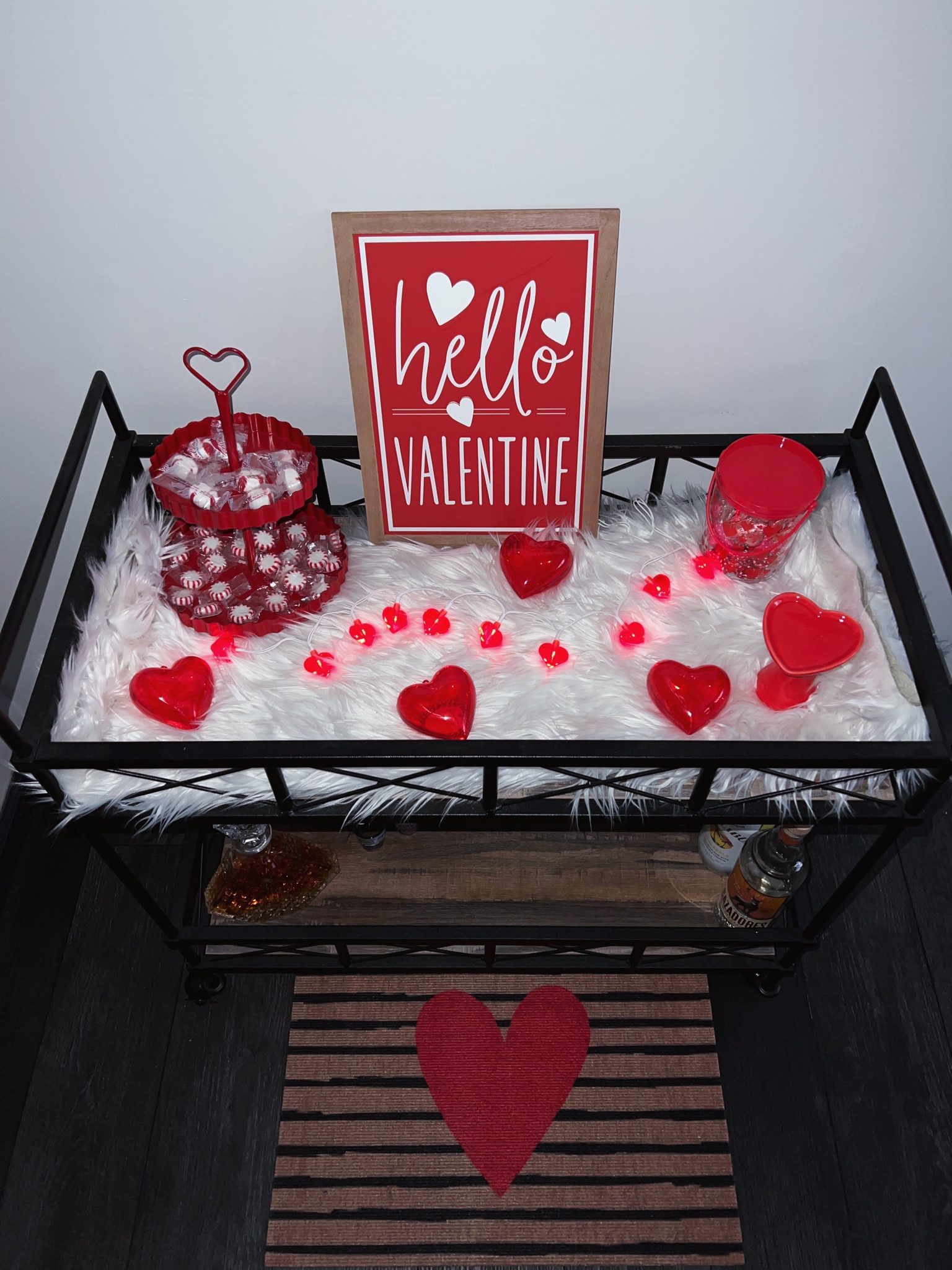 Getting a bar cart has been the perfect area to decorate for every holiday ❤️❤️ | bar cart | home decor | home decor finds | bar cart decorations | valentines decor | Valentine’s Day | vday | #competition

#LTKhome #LTKFind #LTKSeasonal