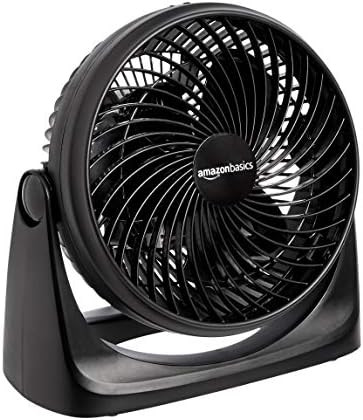 Amazon Basics 3 Speed Small Room Air Circulator Fan, 7-Inch, Black | Amazon (US)