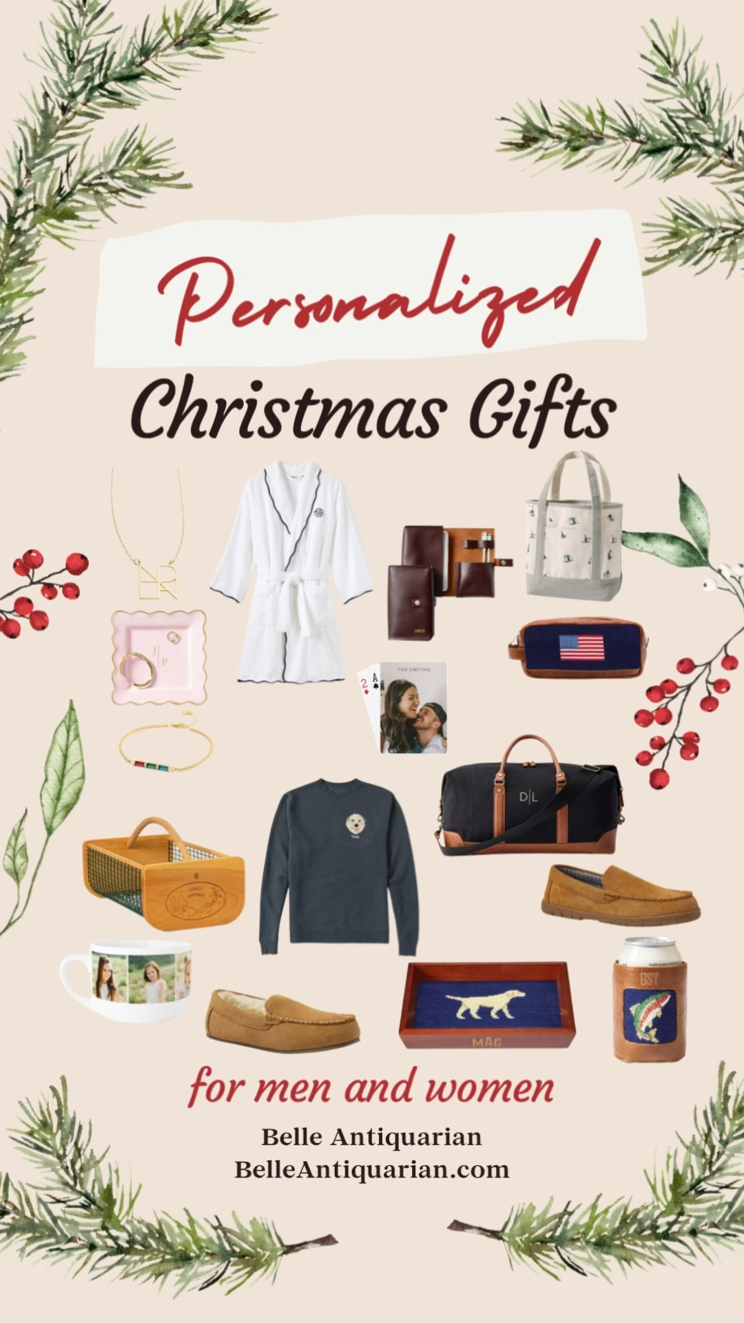 Nothing is more thoughtful than a personalized gift. It shows that you put genuine thought into the perfect gift for your friends and loved ones. I've rounded up my favorite personalized gifts for men and women. Be sure to order soon to receive these gifts in time for Christmas.

Monogram jewelry, Monogrammed gifts, gifts for the gardener, gifts for her, gifts for him, gifts for hard to shop for 

 #LTKGiftGuide #LTKHoliday #LTKMens

#LTKHoliday #LTKGiftGuide #LTKSaleAlert