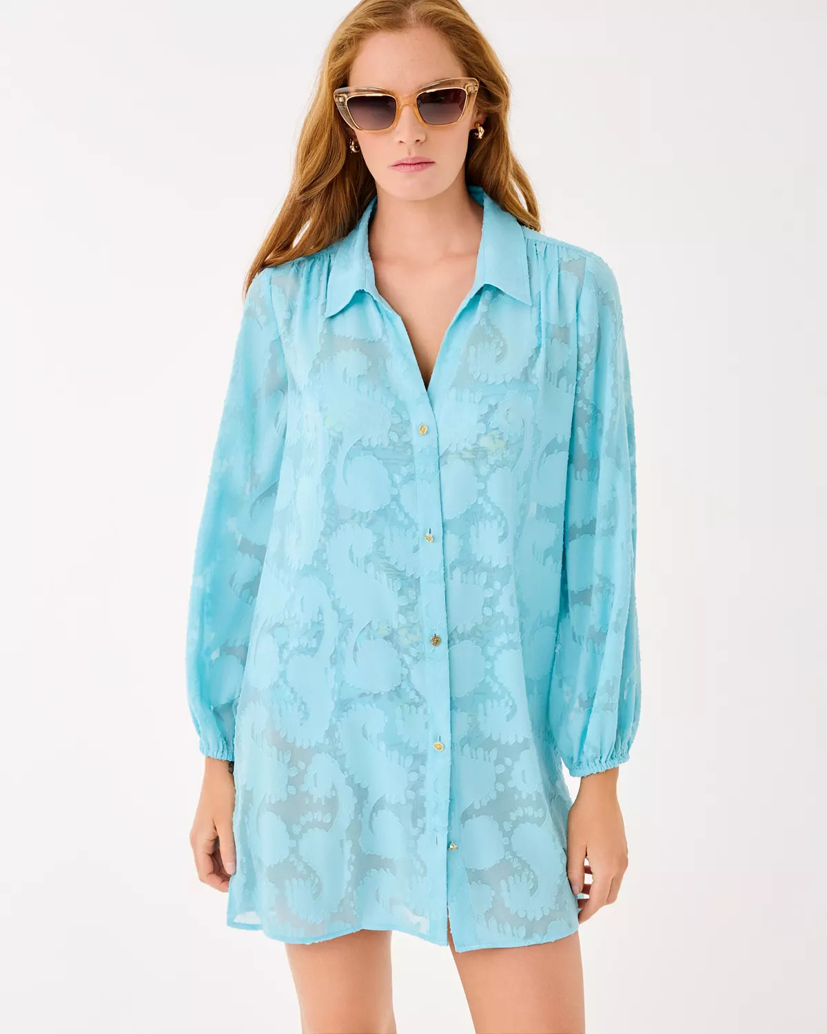 Sadira Long Sleeve Cover-Up | Lilly Pulitzer