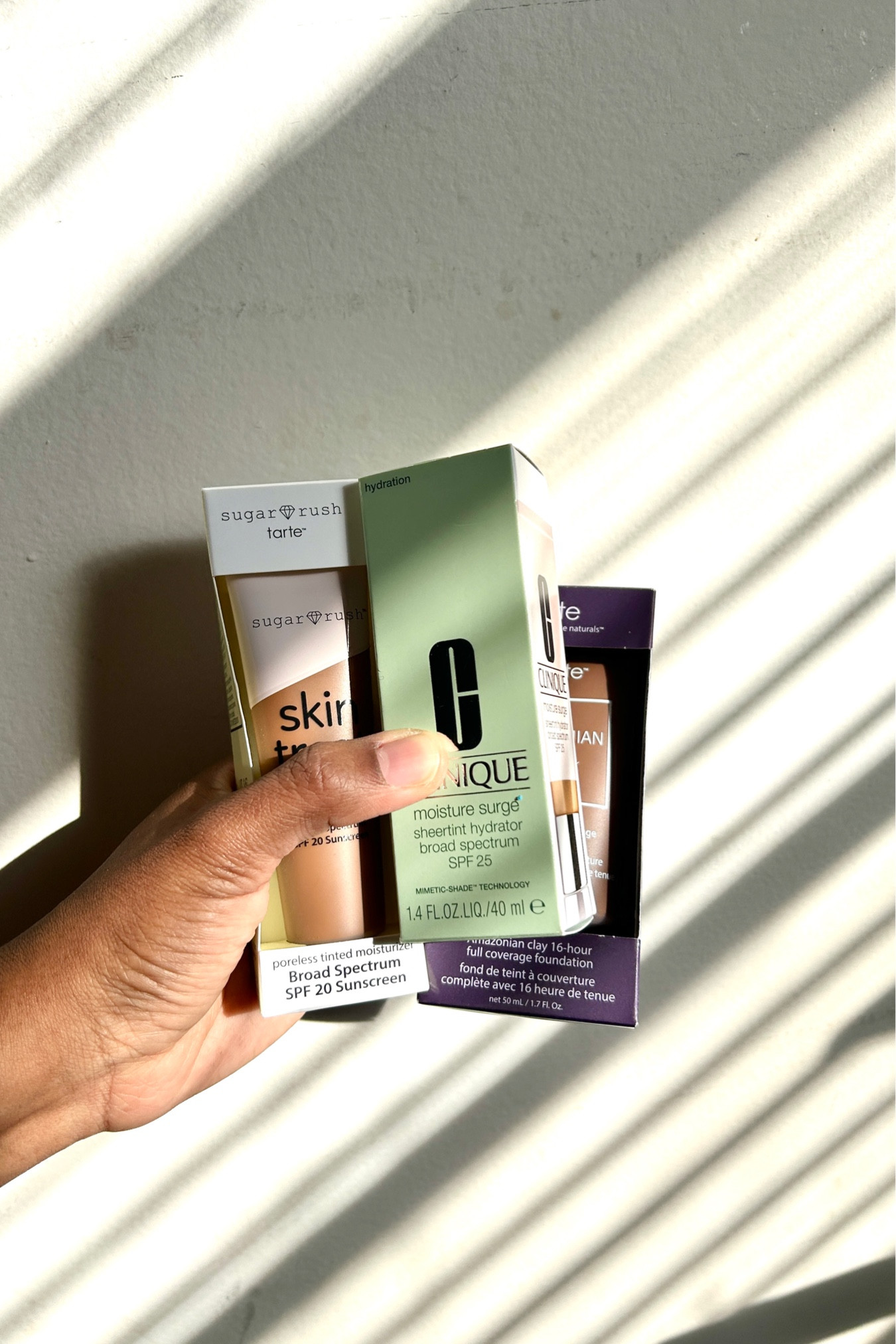 skin tint/foundation makeup test (!) ✨⚡️ it’s been a while and i’m ready to switch things up so i’m trying new tinted moisturizers and liquid foundation #producttest #makeuphaul #beautyhaul #clinique #tarte #sugarrush

#LTKWatchNow #LTKFindsUnder100 #LTKBeauty