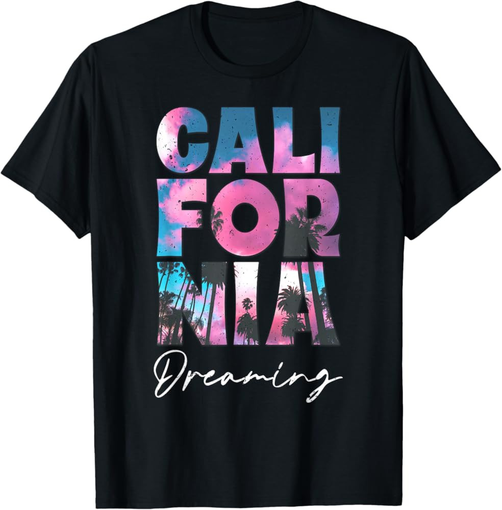 California, Cali Lover, Visiting California T-Shirt | Amazon (US)