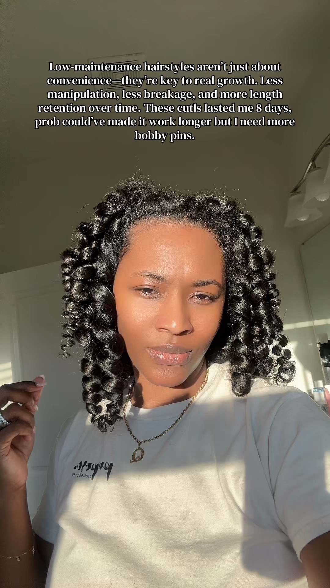 Low-maintenance hairstyles aren’t just about convenience—they’re key to real growth. Less manipulation, less breakage, and more length retention over time 

#lengthretention #naturalhairjourney #lowmaintenancehair #hairvlog #hairgrowthtips 

#LTKgrwm #LTKvlog #LTKBeauty