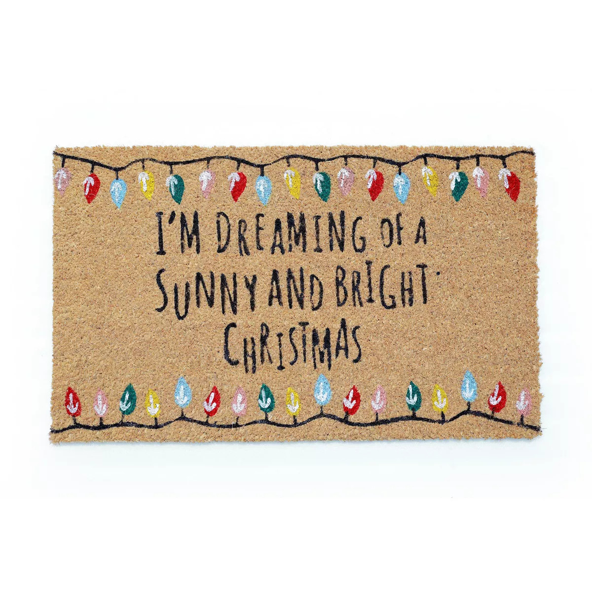 St. Nicholas Square® Sunny Christmas 18'' x 30'' Coir Doormat | Kohl's