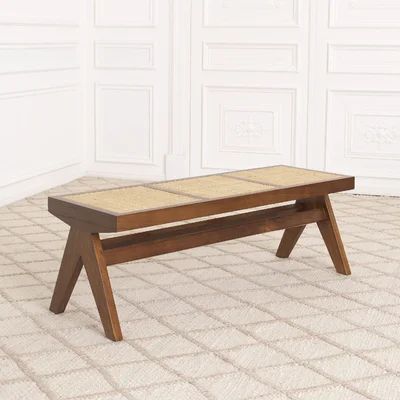 Arnaud Bench OROA Color: Black | Wayfair North America