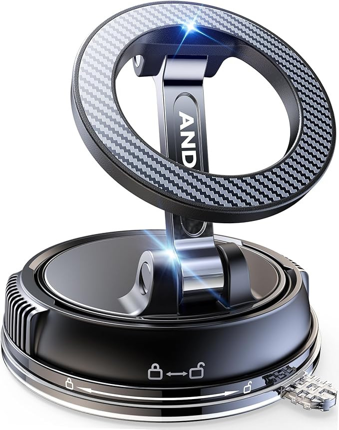 ANDERY Car Phone Holder for Magsafe [78+LBS Strongest Suction & 2400gf Strongest Magnetic] 360° ... | Amazon (US)