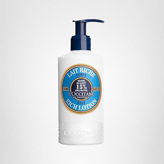 L'OCCITANE 15% Shea Butter Body Rich Lotion, Moisturizes, Nourishes & Soothes Dry Skin, Anti-Agin... | Amazon (US)