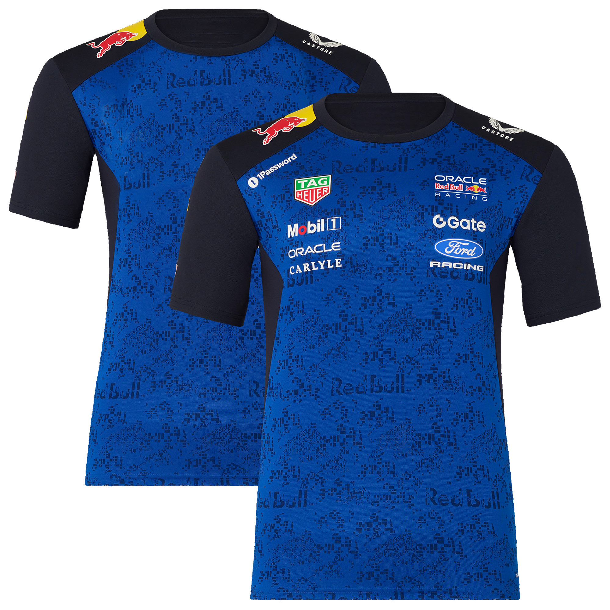 Men's Navy Oracle Red Bull Racing 2026 Replica Short Sleeve Set Up T Shirt | Fanatics