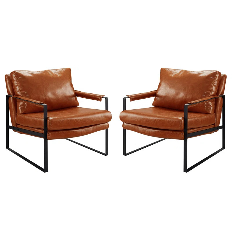 SERENADE 27.9528'' Wide Tufted Armchair (Set of 2) | Wayfair North America