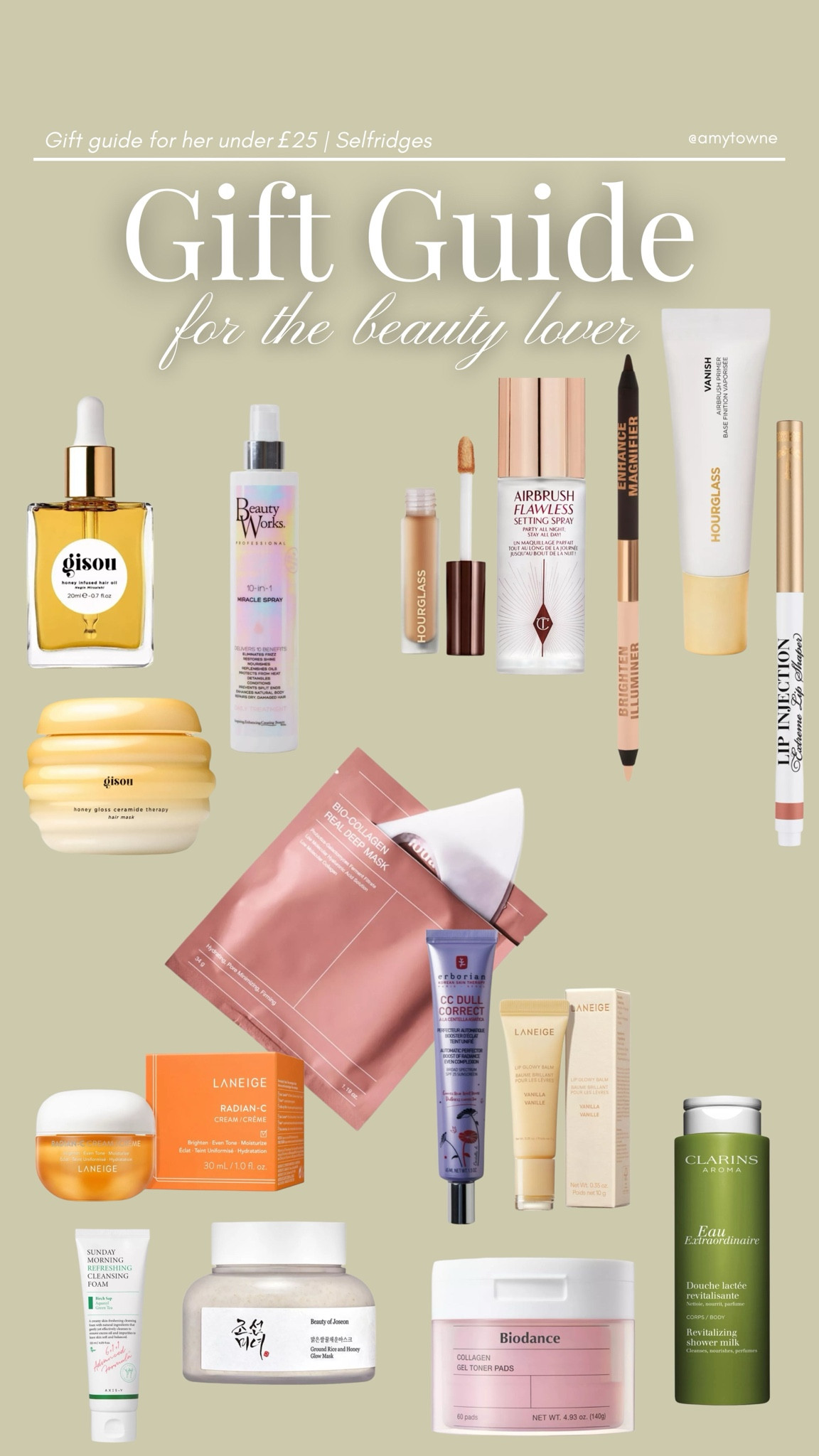 Gift guides for the beauty & skincare lovers all under £25! My absolute favourites and I few that are highly recommended by close friends. Enjoy x

#LTKfestive #LTKluxury #LTKgiftguide