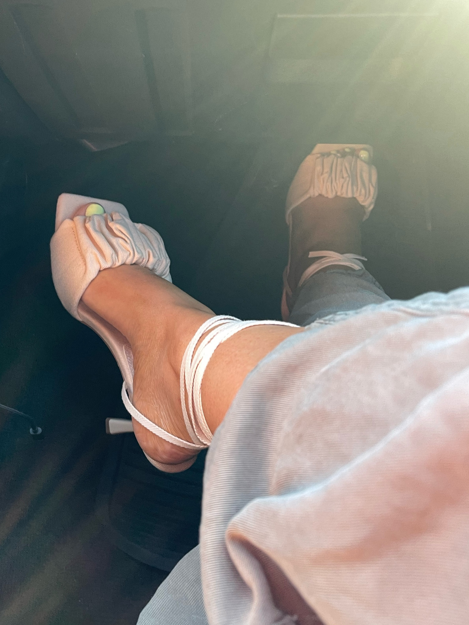 Amazon strappy nude kitten heels 

#LTKstyletip #LTKshoecrush #LTKSeasonal