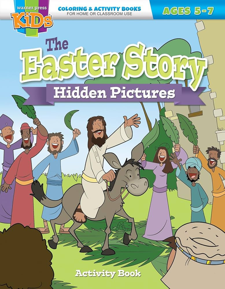 The Easter Story Hidden Pictures Activity Book | Amazon (US)