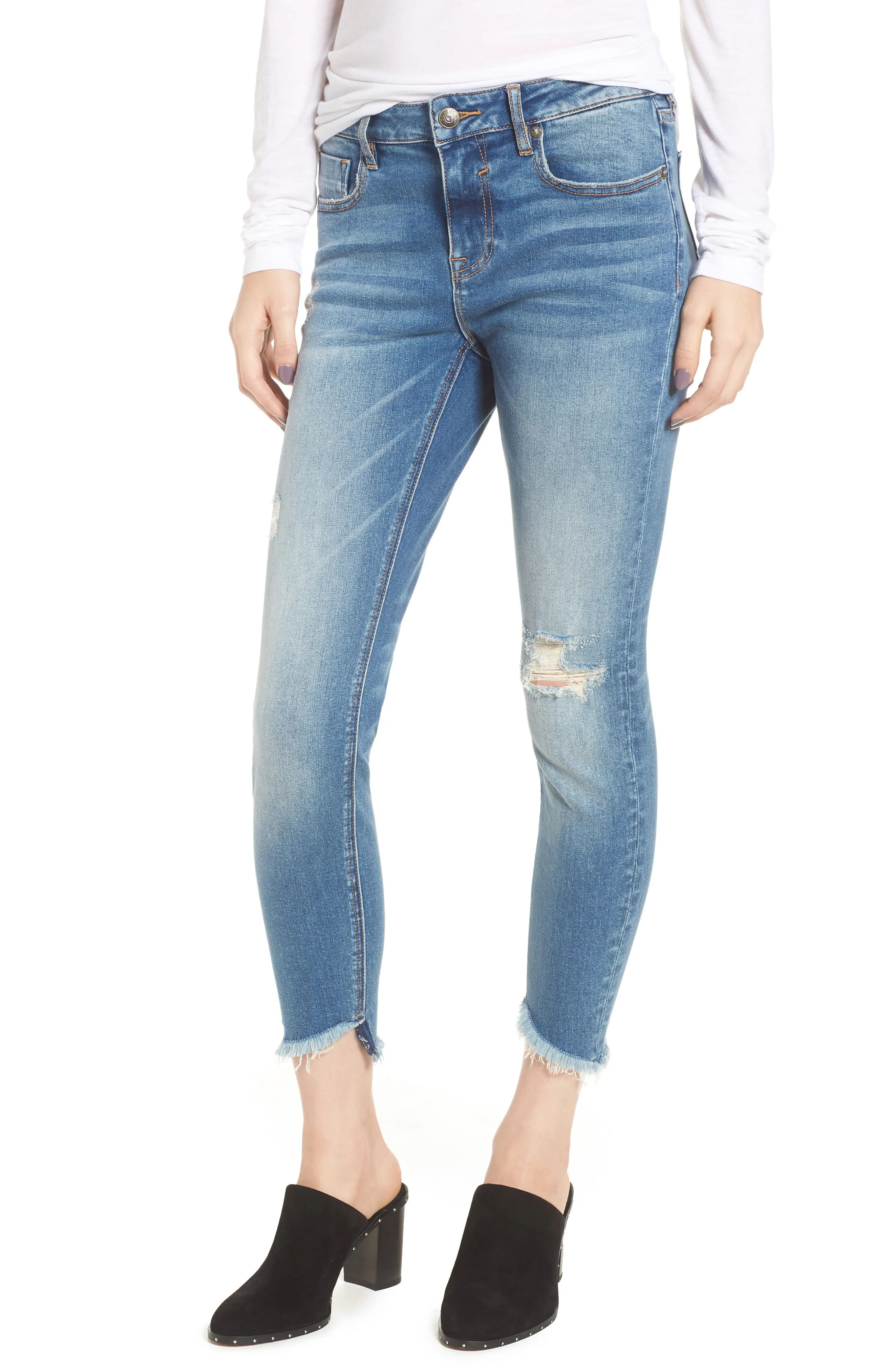 Marley Tulip Hem Ankle Skinny Jeans | Nordstrom