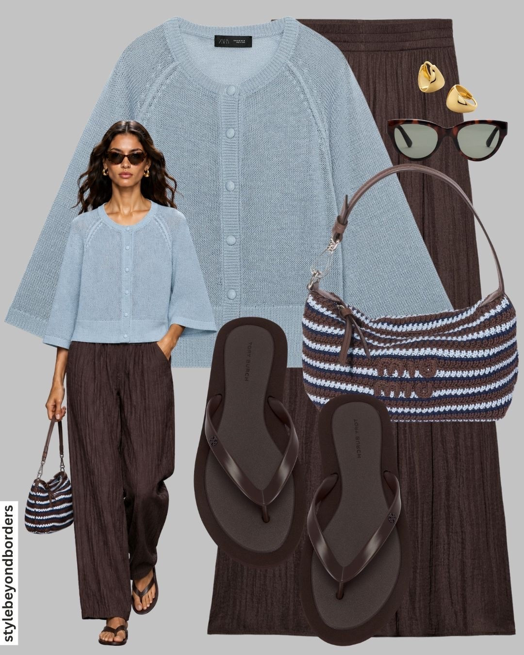 Summer in flowy outfits 🦋🤎



Tags: blue vest top, linen top, linen trousers, brown sandals, miumiu bag, red vest top, denim jeans straight leg, red ballet flats, raffia bag,green asymmetrical top, black pleated trousers, red sandals, striped brown and pink knit top, flowy brown trousers, pink suede flats, summer outfit, chic outfit, holiday outfit, vacation outfit, euro summer outfit, linen outfit, Massimo Dutti, Zara, H&M, Mango, Farfetch,MiuMiu

#LTKsummer #LTKtravel #LTKstyletip