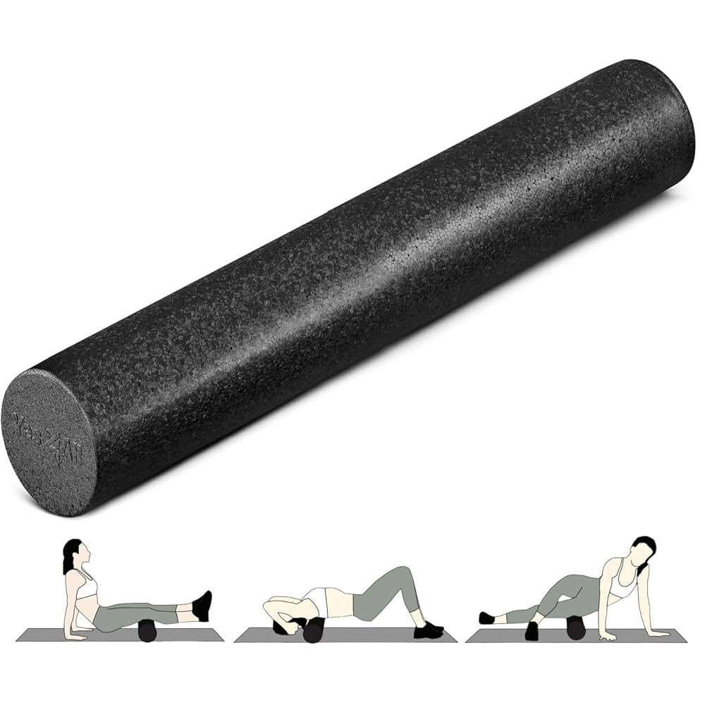 Yes4All High-Density EPP Round Back Roller Foam, Exercise Foam Roller for Yoga, Pilates & Stretch... | Amazon (US)