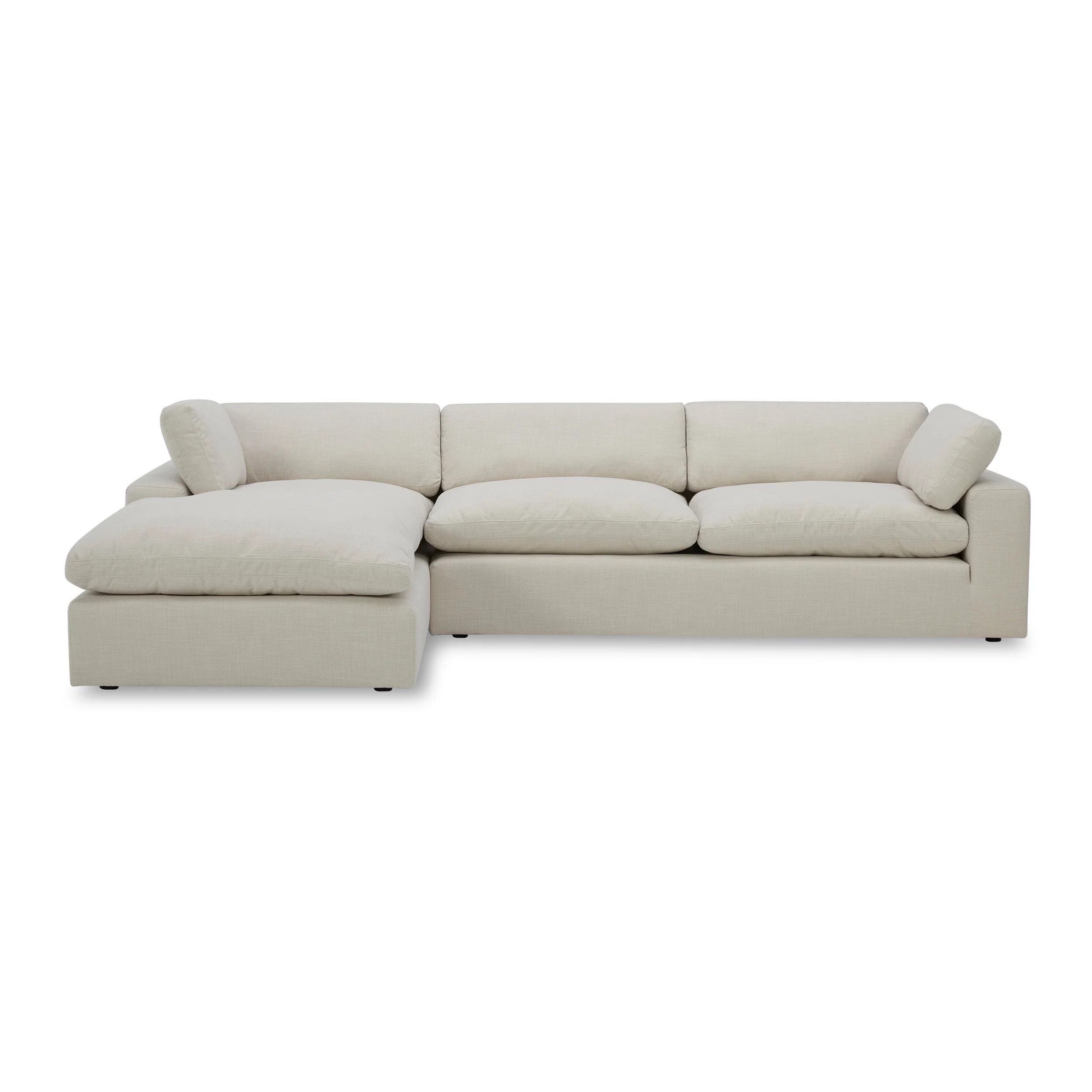 Asher 2 - Piece Upholstered Chaise Sectional | Wayfair North America