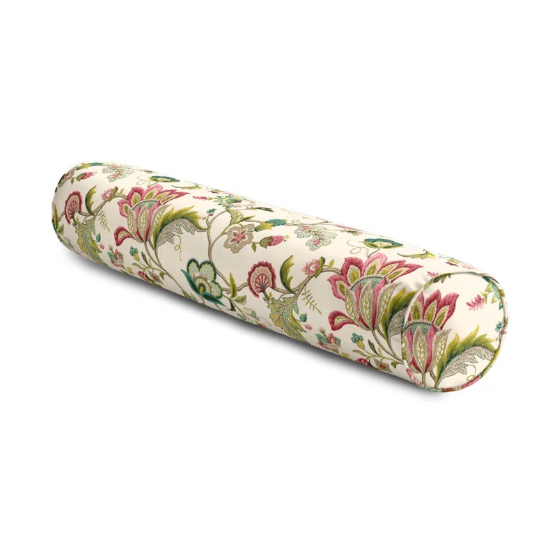 Fleur De Leaf Floral Feather Reversible Throw Pillow | Wayfair North America