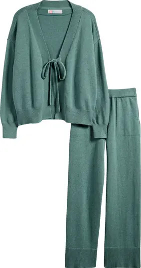 Free People Solar Cardigan & Pants Set | Nordstrom | Nordstrom