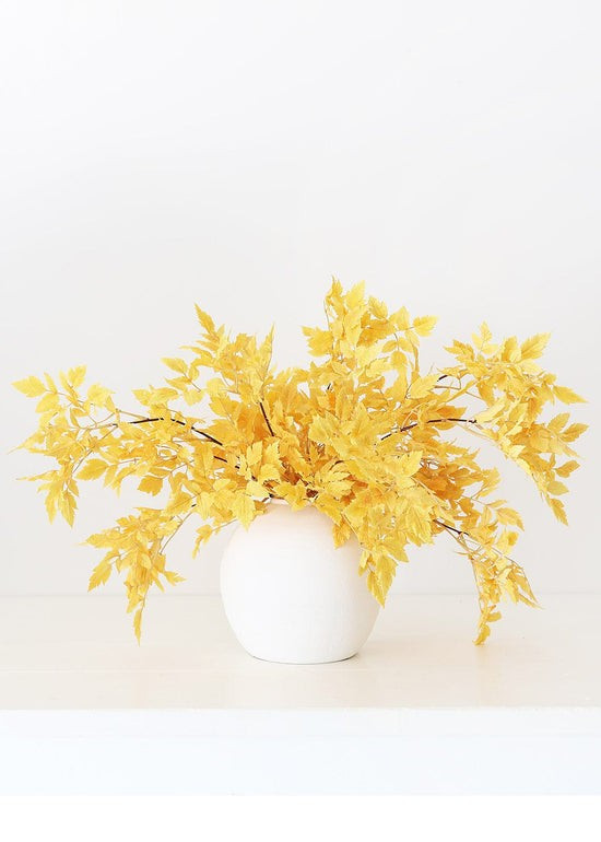 Fake Cimicifuga Ramosa Fall Leaves - 31" | Afloral