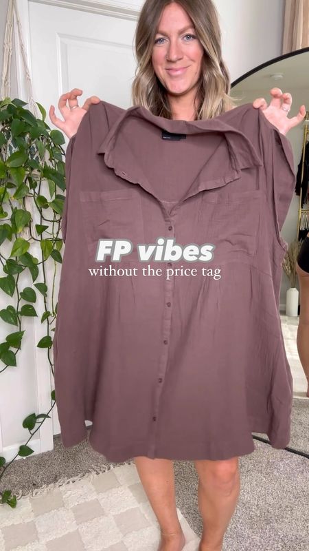 Tall girl friendly shirt dress for summer

Wearing an 8, fits oversized, comes in more colors
Sandals - 11, 4 colors


#LTKMidsize #LTKVideo #LTKStyleTip