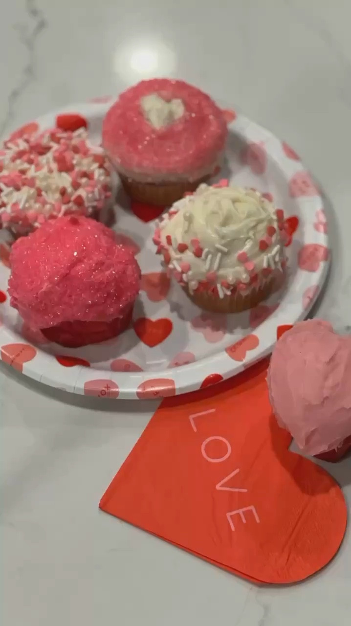 Baked with Love ❤️ 💕 

Valentine’s Day is Friday! Let’s bake some super cute and fun Valentine themed cupcakes that would be perfect to gift to loved ones, neighbors, share at school parties or just to enjoy yourself! 

These could not be easier to make - can be all store bought basics like cake mix and premade icing; or you can mix your own. 

These decorating is the fun part - and is so easy thanks to these fun icings and toppers from Target. 

Also linking some Valentine’s Day party essentials + some beautiful hosting / serve ware pieces that are perfect for spring and Easter as well! 

How are you celebrating love day?!

#LTKParties #LTKSeasonal #LTKHome