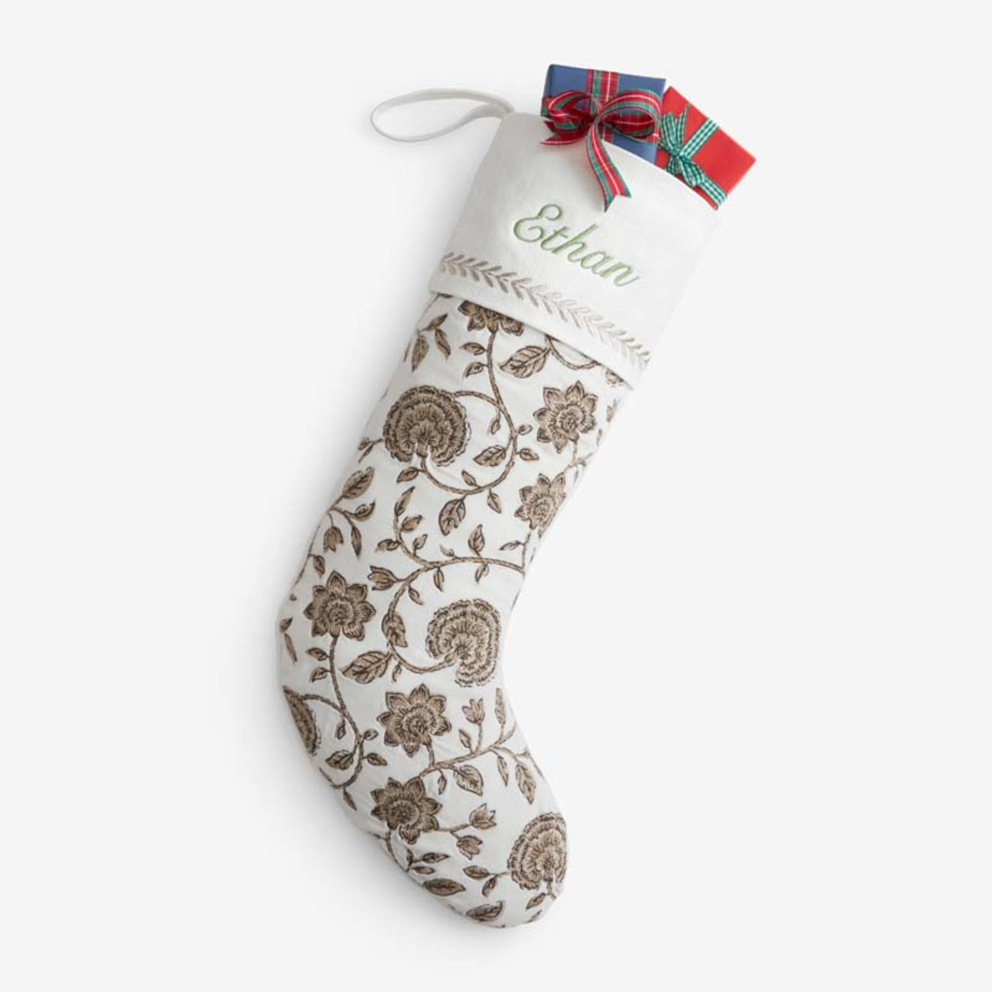 Artisan Chic Stocking - Gold | The Company Store