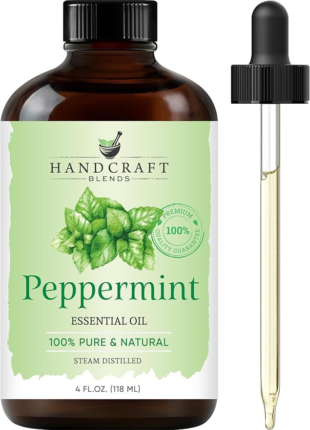 Handcraft Blends Peppermint Essential Oil – Huge 4 Fl Oz – 100% Pure and Natural – Premium ... | Amazon (US)