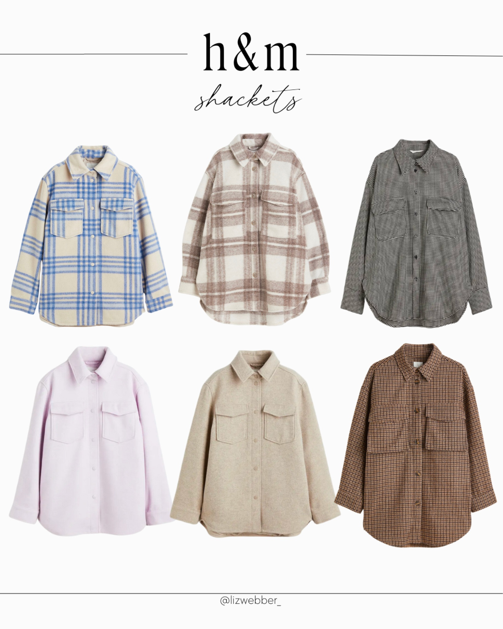 Some of my favorite shackets from H&M for the fall! 🍂

H&M finds, plaid shacket, button up, fall shacket, jacket 

#LTKfindsunder100 #LTKstyletip #LTKSeasonal