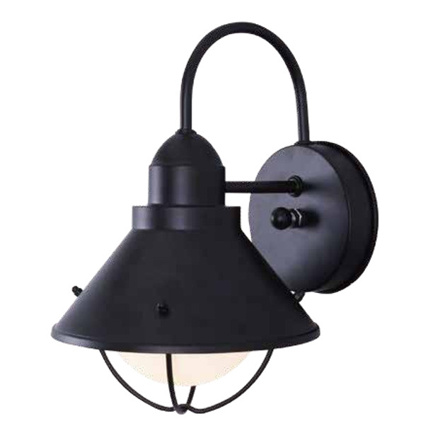 Better Homes & Gardens Outdoor Goose Neck Wall Light, Bronze, 60W | Walmart (US)