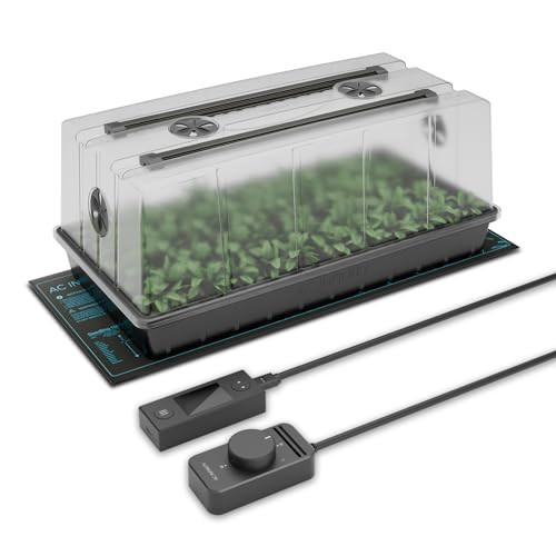 AC Infinity Germination Dome Kit, Black, Indoor Gardening, Seed Starting, Cloning Plants | Amazon (US)