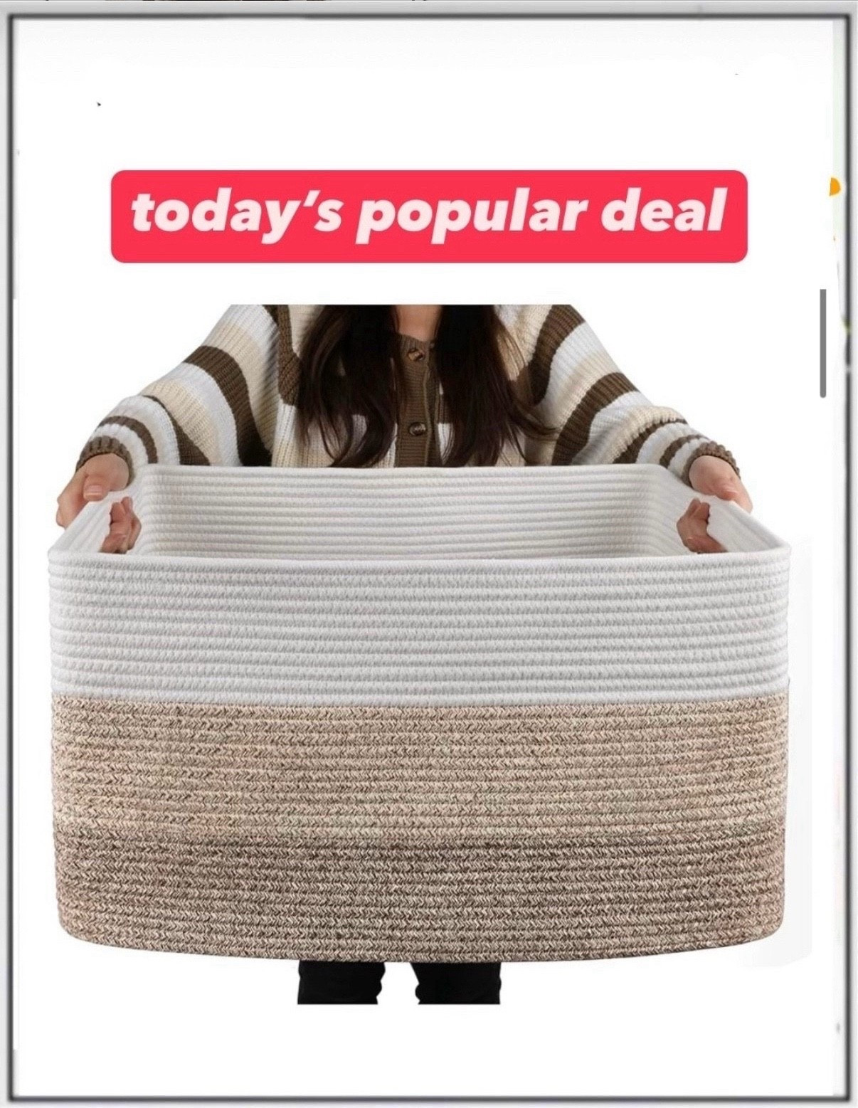 Deal alert #storagebasket