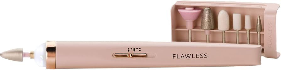 Finishing Touch Flawless Salon Nails Kit, Electronic Nail File and Full Manicure and Pedicure Too... | Amazon (US)